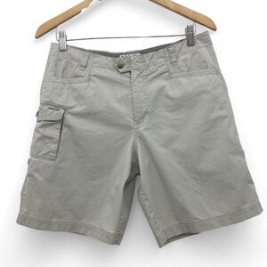 Columbia Sportswear Cargo Shorts Beige Roll-Up Hiking Camping Outdoor Women’s 10
